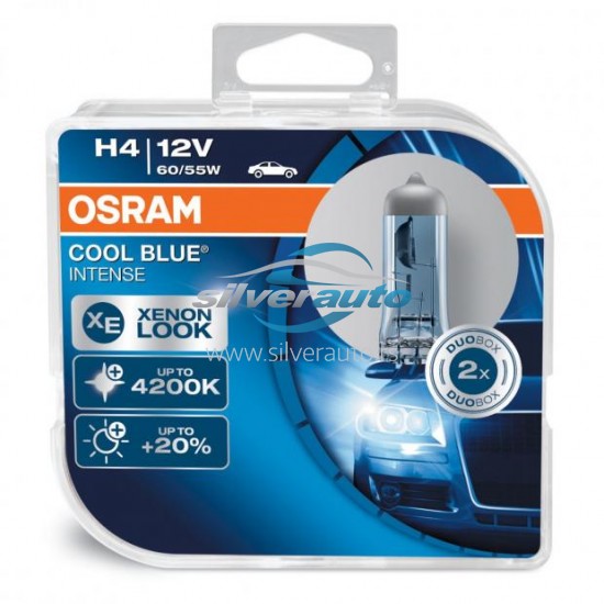 Auto sijalica Osram 12V H4 Cool Blue Intense - Osram sijalice (najpovoljnije cene www.silverauto.rs)