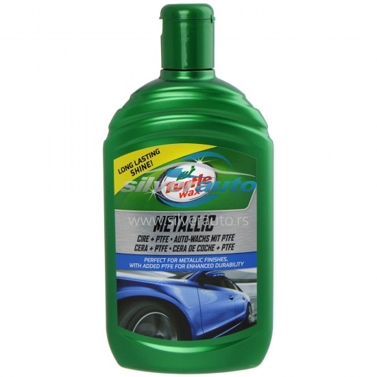 METALLIC WAX + PTFE 500 ml - Auto kozmetika Turtle Wax (najpovoljnije cene www.silverauto.rs)