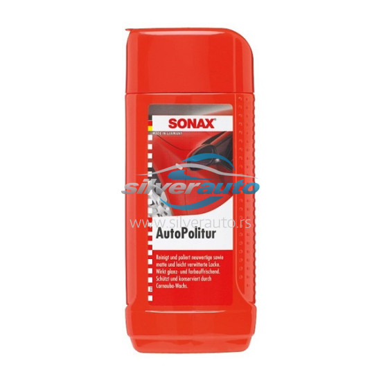 Sonax auto polir car polish 250 ml - Auto kozmetika Sonax