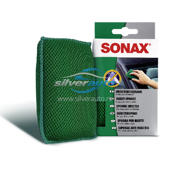 Sonax sundjer za čišćenje insekata sa automobila - Auto kozmetika Sonax (najpovoljnije cene www.silverauto.rs)