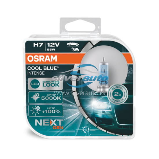 Osram H7 Cool Blue Next Generation 5000 K duo - Osram sijalice