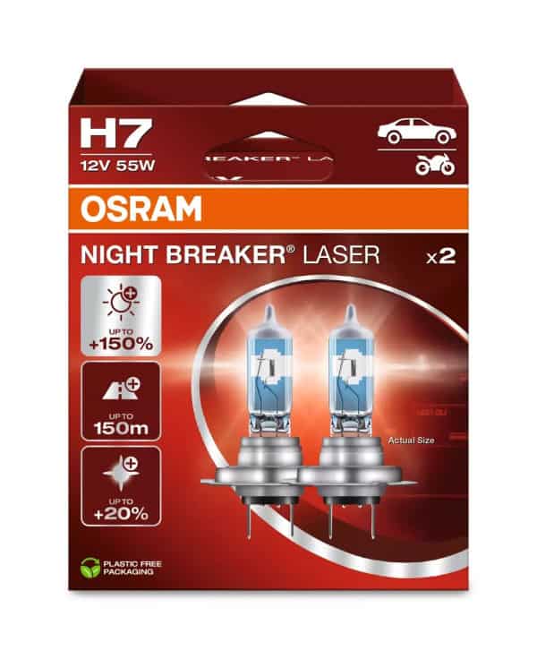 Auto sijalica Osram 12VH7 Night Breaker Laser 1 Auto sijalica Osram 12VH7 Night Breaker Laser