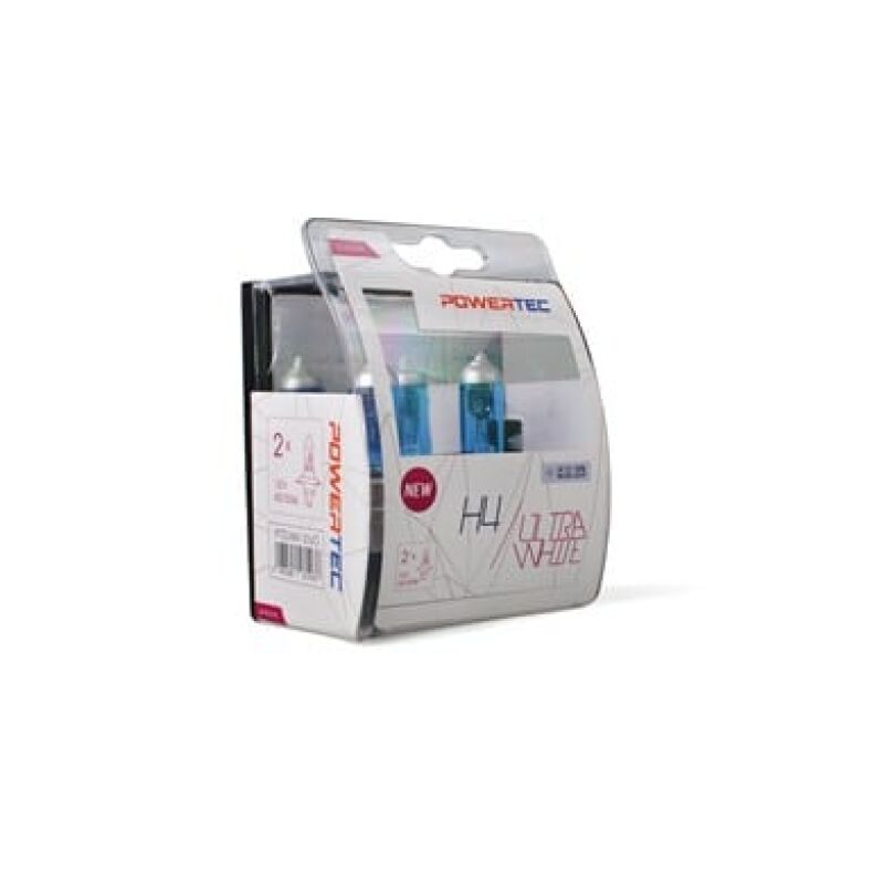 Auto sijalica Powertec Ultra White 12V H4 /cena za par sijalica/