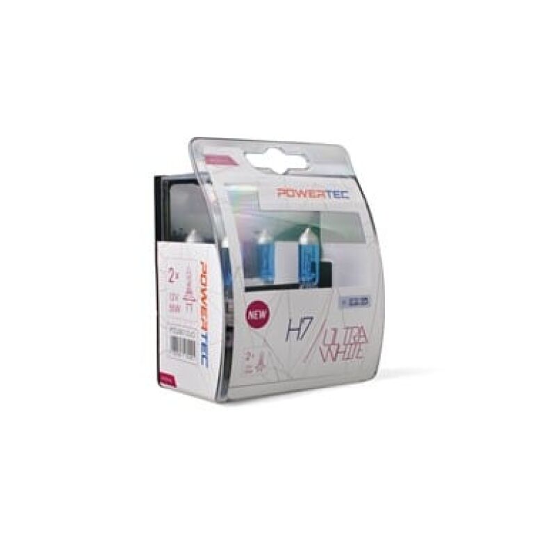 Auto sijalica Powertec  Ultra White 12v H7 /cena za par sijalica/