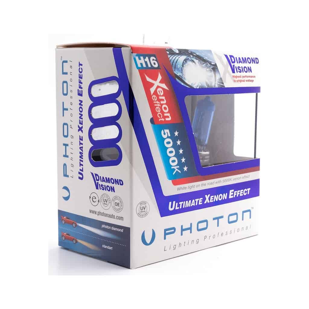 Auto Sijalica H16 Photon Diamond Vision 5000K 2 Auto Sijalica H16 Photon Diamond Vision 5000K