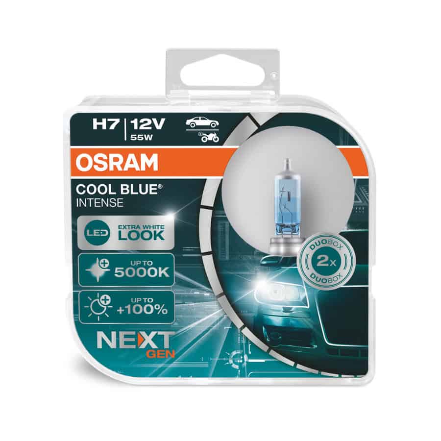 Osram H7 Cool Blue Next Generation 5000 K 1 Osram H7 Cool Blue Next Generation 5000 K