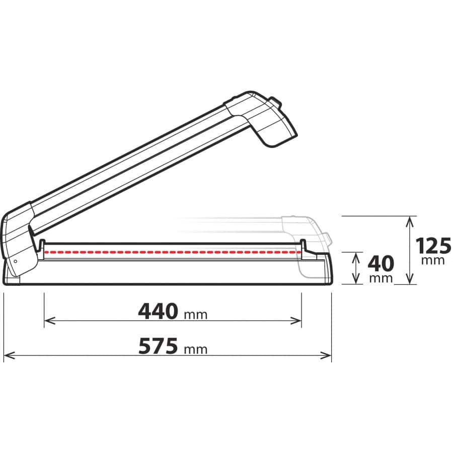 Krovni nosac za skije Nordrive NK40 4 Krovni nosac za skije Nordrive NK40