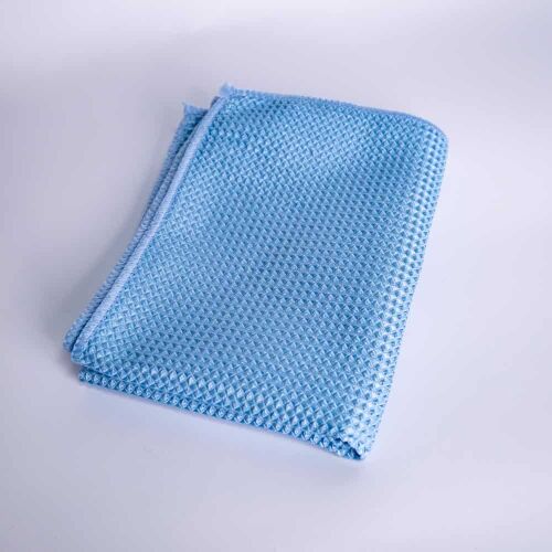 Titanium pletena mikrofiber krpa za stakla