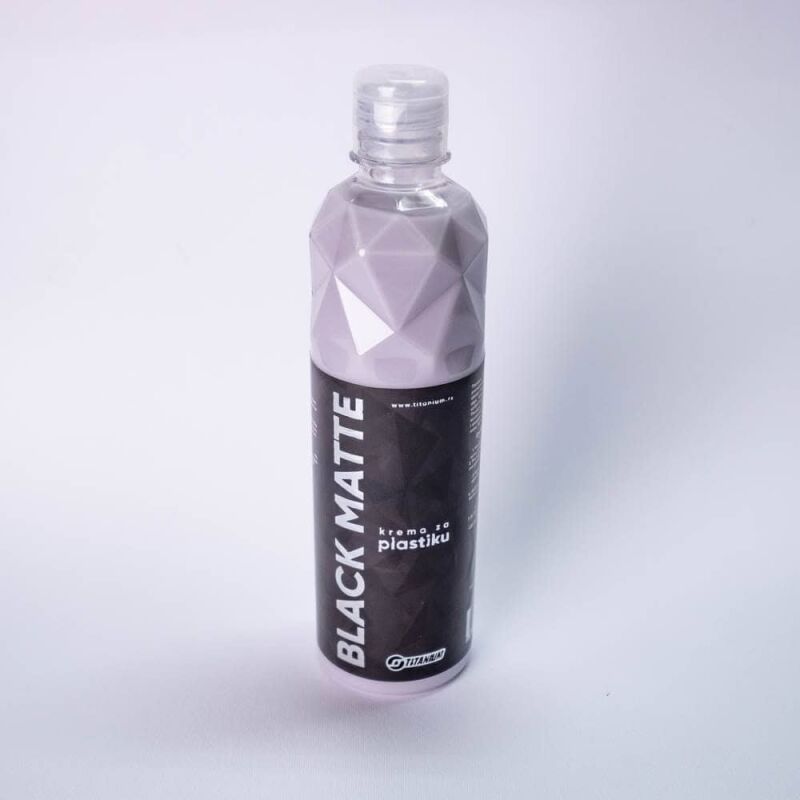 Titanium Black Matte  krema za plastiku  500ml