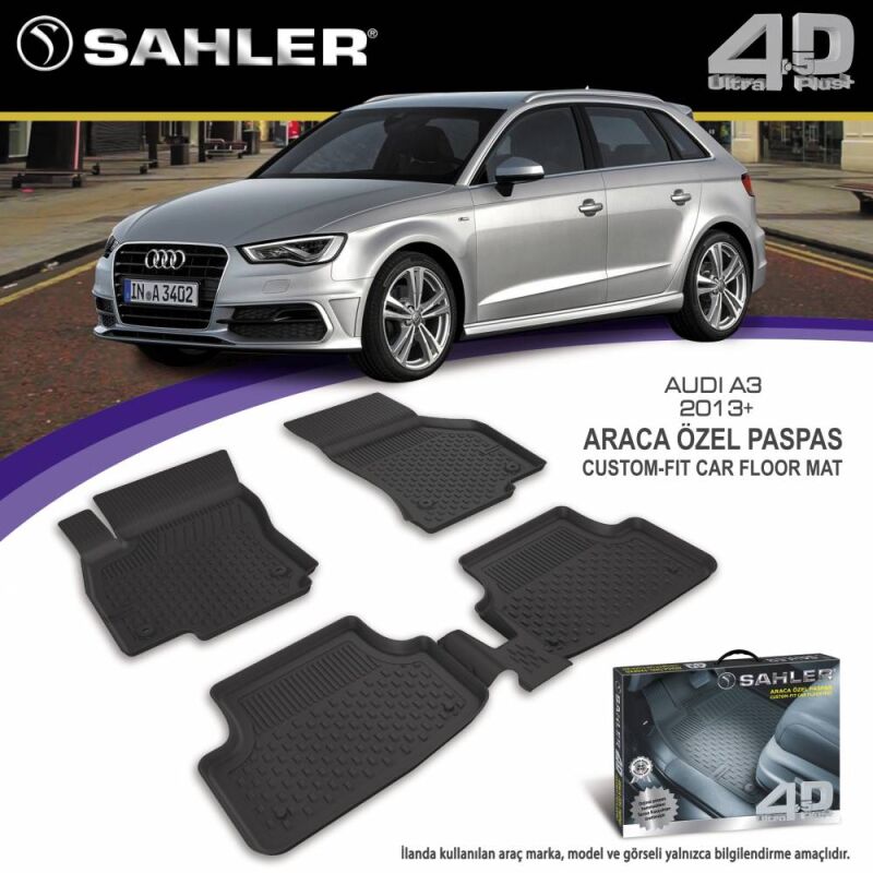 Gumene patosnice Sahler Audi A3 2013-2020