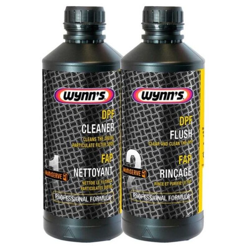 WYNNS set DPF cleaner + Flush (Multiserve) 1+1 L