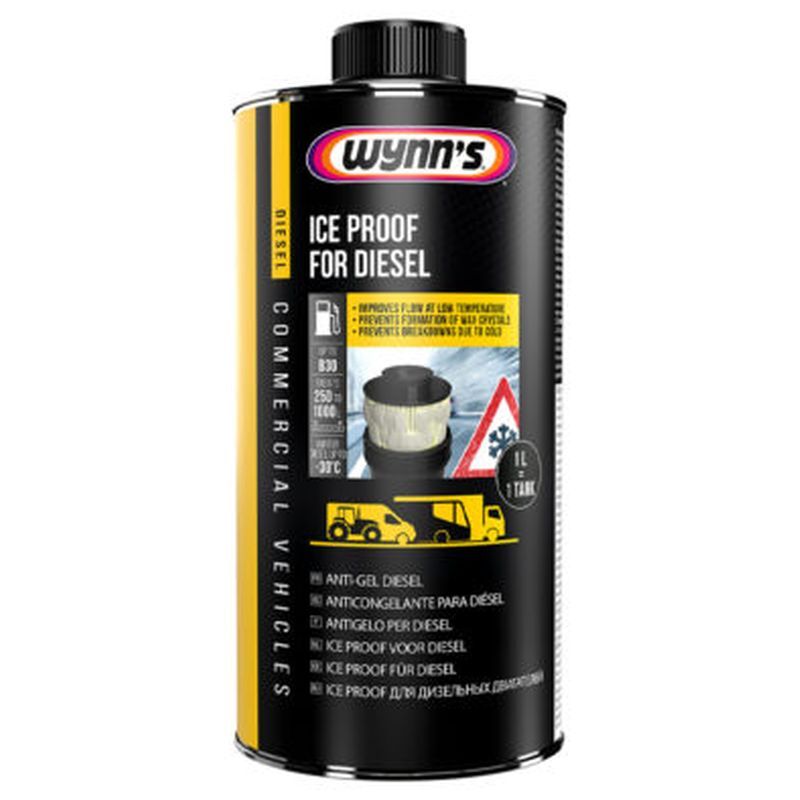 WYNNS Commercial Vehicle Ice Proof For Diesel - aditiv protiv smrzavanja dizel 1 L 1 WYNNS Commercial Vehicle Ice Proof For Diesel - aditiv protiv smrzavanja dizel 1 L