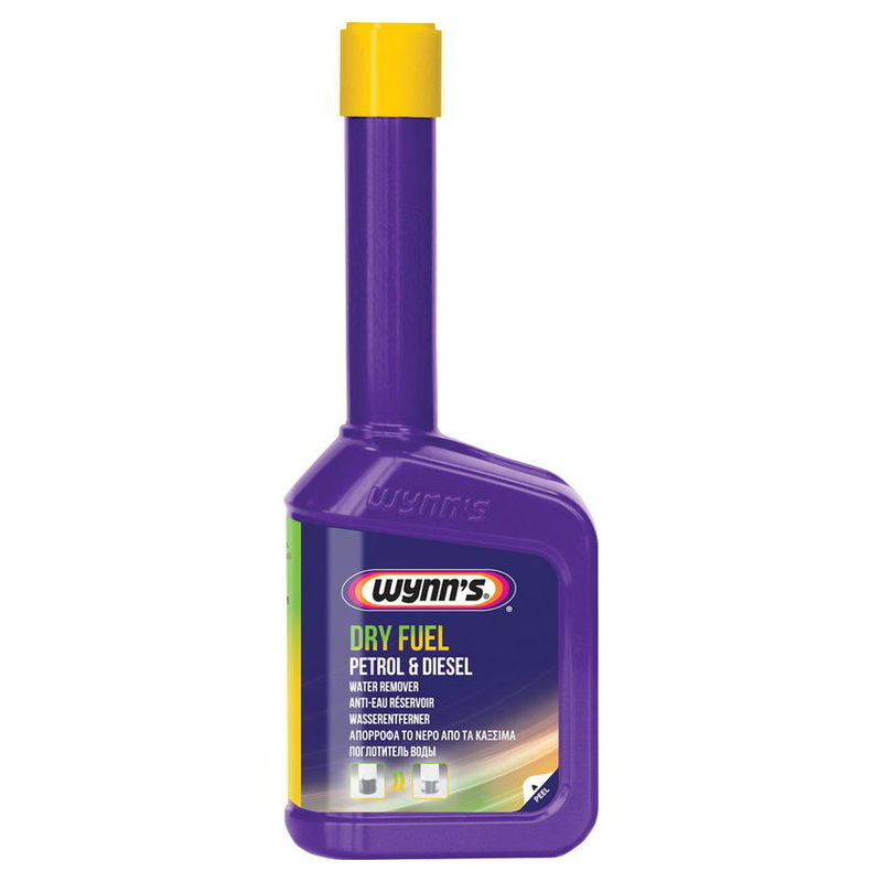 WYNNS Dry Fuel - aditiv protiv vode u rezervoaru benzin i dizel gorivo 325 mL
